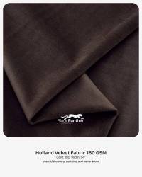 Holland Velvet Fabric 180 GSM | 54” Width | Upholstery, Curtains & Home Décor  in Surat